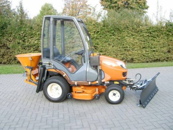 Lame neige sur Kubota GR2100 avec kit FKDR HYDRAU