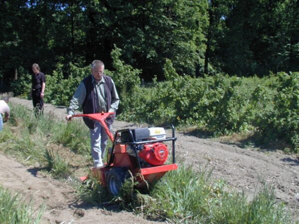 Rotovator HF600 au travail