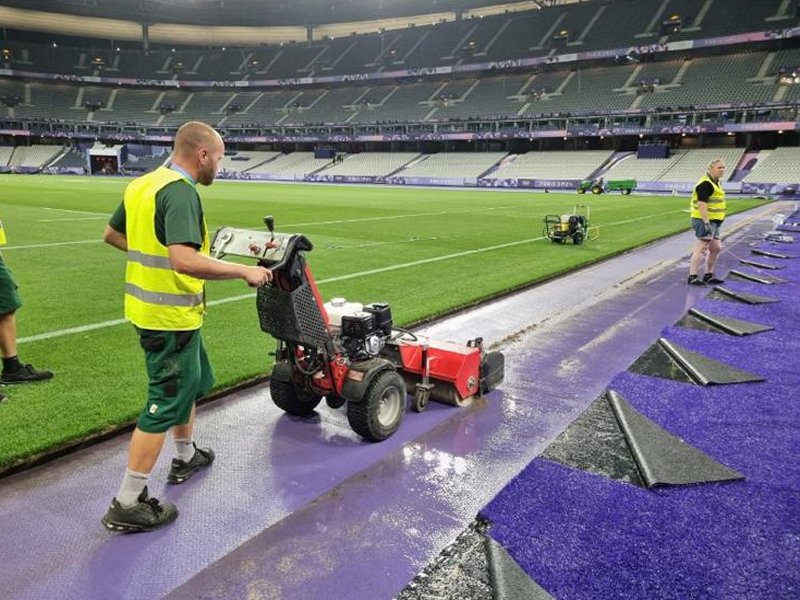 Kersten au stade de France pour les JO 2024