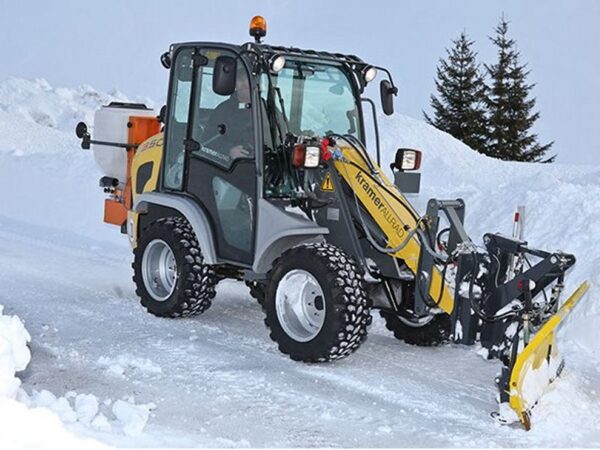 Saleuse Lehner Polaro Montage sur chargeur Kramer